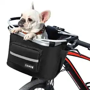 Hundefahrradkorb cofit faltbarer fahrradkorb