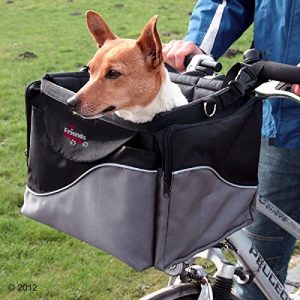 šunų dviračio krepšys