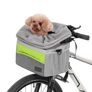Dog bike basket Petsfit front bike basket for dogs, pets
