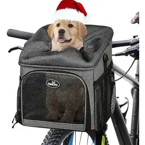 Hundefahrradkorb wakytu fahrradkoerbe fuer hunde vorne