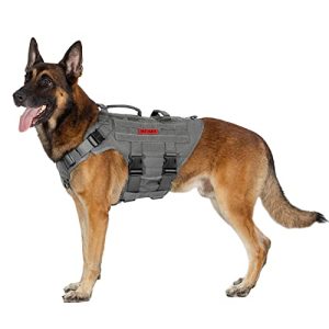 Köpek koşum takımı OneTigris X Destroyer taktiksel 3 ağır hizmet kolları