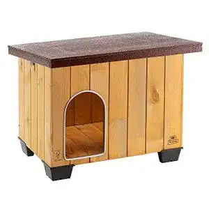 Hundehuette ferplast mittelgrosse hunde baita 60 aus fsc holz