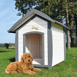 Zooprinz weatherproof Bella dog house, made of solid wood