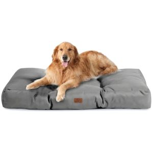 Almofada para cães Bedsure lavável, 110x89cm impermeável XXL