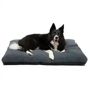 Hundekissen zollner hundebett 67x90 cm waschbar grau