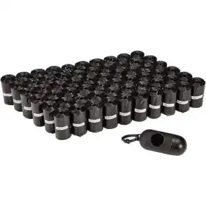 Hundekotbeutel amazon basics mit spender und leinenclip