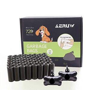 Bolsas para excrementos de perros ERUW 48 rollos de recambio/720 unidades estancas
