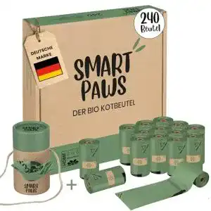 Hundekotbeutel smartpaws biologisch abbaubar beutelspender