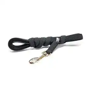 Hundeleine julius k 9 idc color gray gumierte leine 3 m
