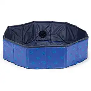 Hundepool karlie 521482 doggy pool h 30 cm o 160 cm blau