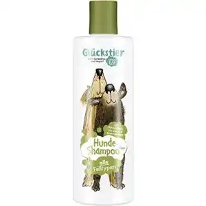 Hundeshampoo glueckstier 250 ml rueckfettendes shampoo