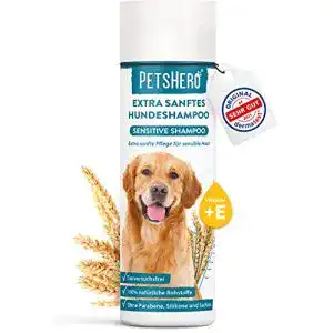 Hundeshampoo petshero sensitive gegen juckreiz schuppen
