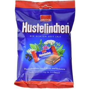 Saldainių nuo kosulio UPMSX Villosa Hustelinchen tiekimo pakuotė