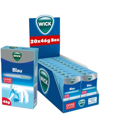 Öksürük damlaları WICK Blue şekersiz tedarik paketi