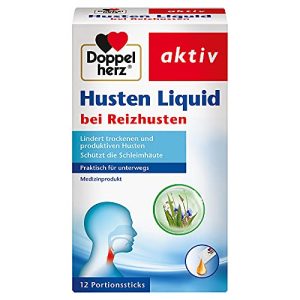 Xarope para tosse Doppelherz líquido para tosse, produto médico