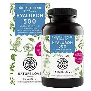 Hyaluronsaeure kapseln nature love mit zink