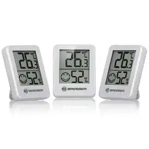 Hygrometer bresser 3er set digitales raumthermometer