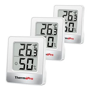 Hygrometer ThermoPro TP49W-3 digitales Mini Thermometer - hygrometer thermopro tp49w 3 digitales mini thermometer