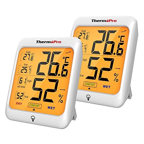 Hygrometer ThermoPro TP53-2 digitales Thermo Innen Raum
