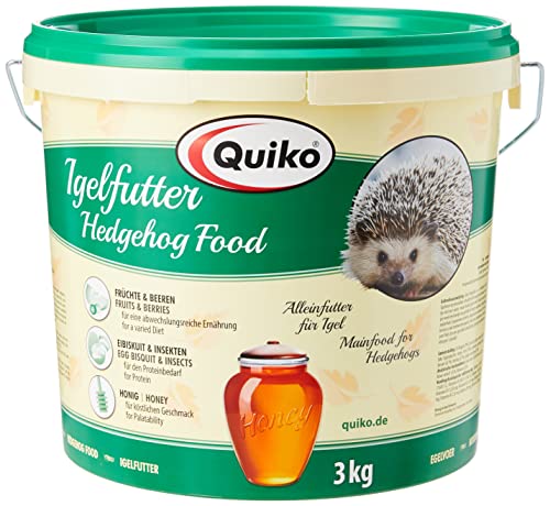 Igelfutter Quiko 3kg, hochwertig, mit Insekten, Ei-Bisquit - igelfutter quiko 3kg hochwertig mit insekten ei bisquit