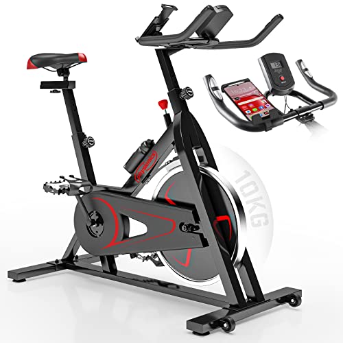 Indoor Cycling Physionics ® Heimtrainer Fahrrad mit LCD Display