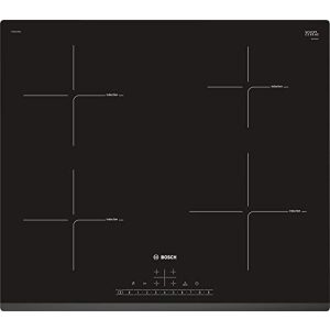 Placa de indução Bosch Série 6 PIE631FB1E embutida, preta