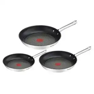 Induktionspfannen tefal a704s3 duetto 3 teiliges bratpfannen set