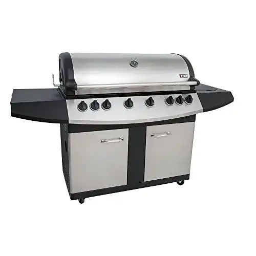 Infrarotgasgrill Mayer Barbecue Zunda MGG-361 Pro mit 6 Brennern