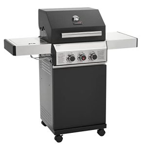 Infrared grill TAINO BLACK 2+1 gas grill 2 burners with side cooker
