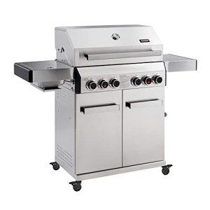 Infrared grill TAINO PLATINUM 4+2 gas grill stainless steel