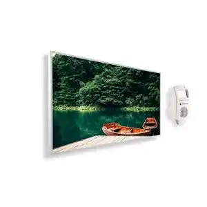 Infrarotheizung koenighaus mit bild 1200 watt smart thermostat