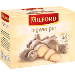 Ingefærte Milford ren ingefær 28 x 2.00 g, pakke med 6 (6 x 56 g)
