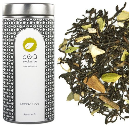 Ingwertee tea exclusive, Masala Chai, Schwarzer Tee mit Gewürzen