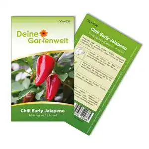 Jalapeno samen deine gartenwelt chili early jalapeno samen