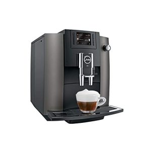 Machine à café entièrement automatique Jura JURA E6 Dark Inox Autoportante