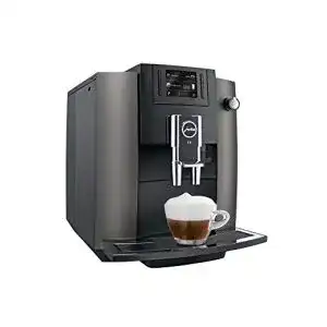 Jura kaffeevollautomat jura e6 dark inox freistehend