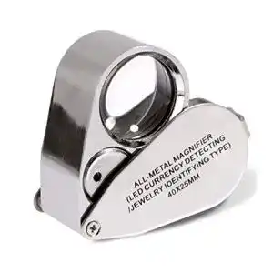 Juwelierlupe kingmas juwelier lupe 40x vergroesserung metall