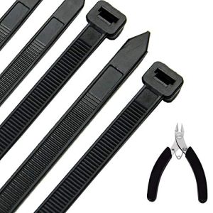 Honyear cable ties 100 pieces 300 mm x 7,6 mm, UV-resistant