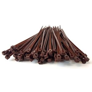 Cable ties PC24 Shop & Service 100mm brown 100 pieces.