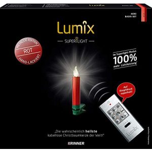 Kablosuz Noel ağacı mumları Lumix ® LED kablosuz