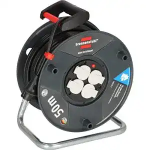 Kabeltrommel brennenstuhl garant v2 50m kabel in schwarz