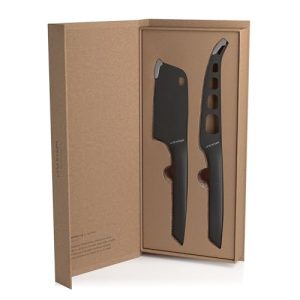 Peynir bıçağı LARS NYSØM 2'li set, bıçak seti paslanmaz çelik
