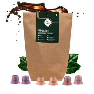 Cápsulas de café Taza Verde – PAQUETE DE 100 MIX Compatible con Nespresso