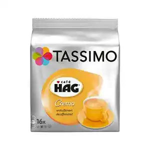Kaffeekapseln tassimo kapseln cafe hag 80 5er pack