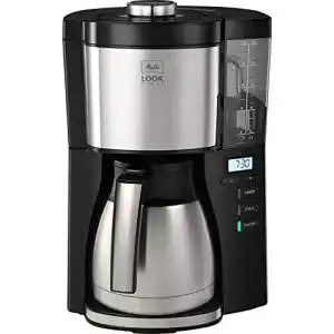 Kaffeemaschine mit thermoskanne melitta look v timer