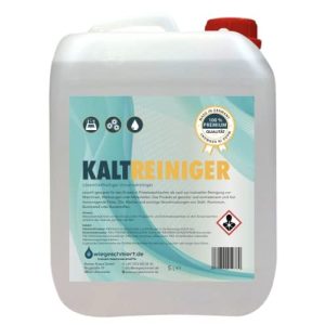 Cold cleaner wiegeschmiert.de machines and systems cleaner (5 L)