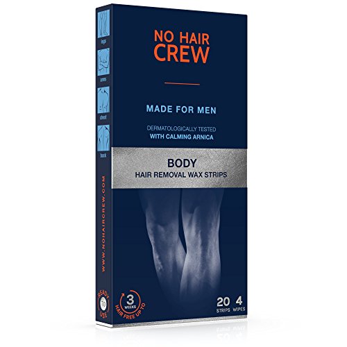 Kaltwachsstreifen NO HAIR CREW Body Depilation Wax Strips