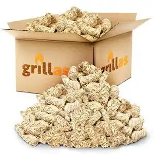 Kaminanzuender grillas 10 kg bio und oeko grillanzuender