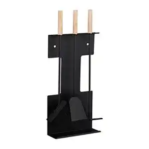 Kaminbesteck relaxdays modern 4 teilige kamingarnitur