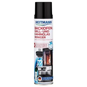 Fireplace glass cleaner HEITMANN grill and fireplace glass, 400 ml